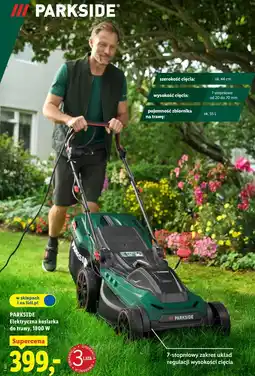 Lidl PARKSIDE Elektryczna kosiarka do trawy, 1800 W oferta