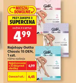 Biedronka Rajstopy Gatta Classic 15 DEN, 1 szt oferta