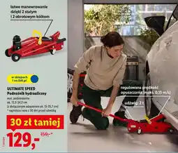 Lidl ULTIMATE SPEED Podnośnik hydrauliczny oferta