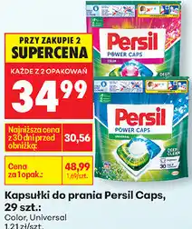 Biedronka Kapsułki do prania Persil Caps, 29 szt oferta