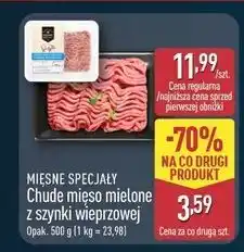 ALDI Chude mięso mielone z szynki wieprzowej Mięsne Specjały Zawsze Świeże (Aldi) oferta