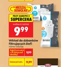 Biedronka Wkład do dzbanków filtrujących Dafi oferta