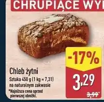 ALDI Chleb żytni oferta