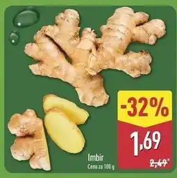 ALDI Imbir oferta