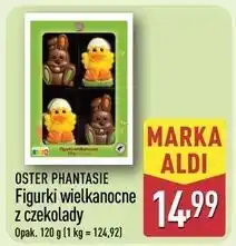 ALDI Figurki wielkanocne z czekolady Oster Phantasie oferta