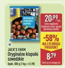 ALDI Klopsiki szwedzkie Jack's Farm oferta