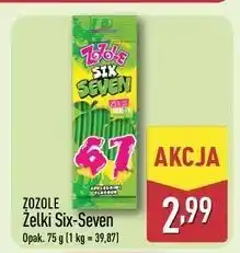 ALDI Żelki six seven Zozole oferta