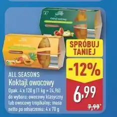 ALDI Koktajl owocowy żółty All Seasons oferta