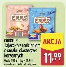 ALDI Jajeczka o smaku ciasteczek korzennych w czekoladzie mlecznej Choceur oferta