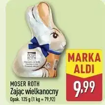 ALDI Zając wielkanocny Moser Roth oferta