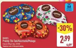 ALDI Czekoladki Wawel Malaga oferta
