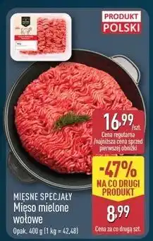 ALDI Mięso mielone wołowe Mięsne Specjały Zawsze Świeże (Aldi) oferta
