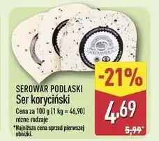 ALDI Ser koryciński oferta