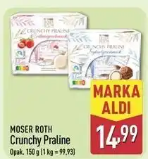 ALDI Praliny z nadzieniem truskawkowym Moser Roth oferta