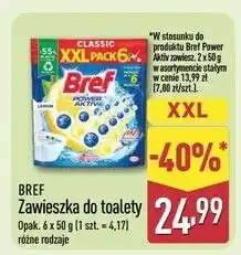 ALDI Kostka do wc 4 function lemon Bref Power Aktiv oferta