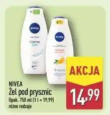 ALDI Żel pod prysznic orange & avocado oil Nivea oferta