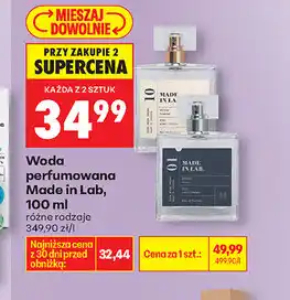 Biedronka Woda perfumowana Madę in Lab oferta