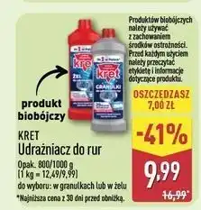ALDI Żel do udrożniania rur Kret oferta