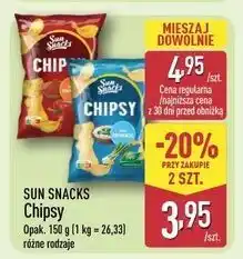 ALDI Chipsy paprykowe Sun Snacks oferta