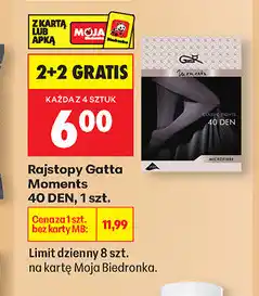 Biedronka Rajstopy Gatta Moments oferta