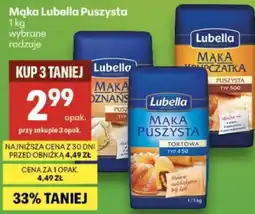 Delikatesy Centrum Mąka Lubella Puszysta oferta
