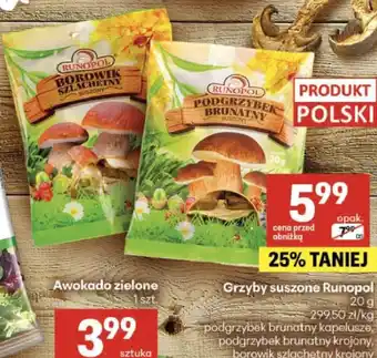 Delikatesy Centrum Grzyby suszone Runopol oferta