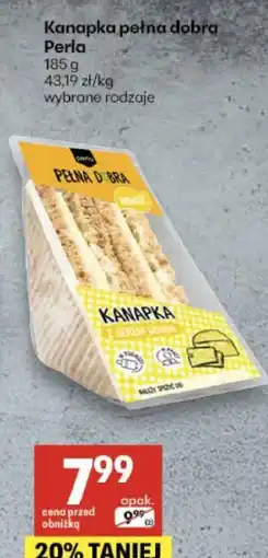 Delikatesy Centrum Kanapka pełna dobra Perla oferta