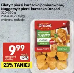 Delikatesy Centrum Filety z piersi kurczaka panierowane, Nuggetsy z piersi kurczaka Drosed oferta