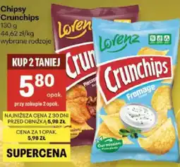 Delikatesy Centrum Chipsy Crunchips oferta