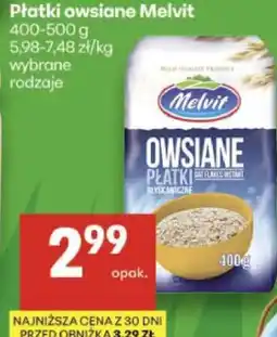 Delikatesy Centrum Płatki owsiane Melvit oferta
