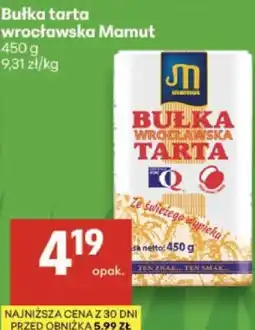 Delikatesy Centrum Bułka tarta wrocławska Mamut oferta