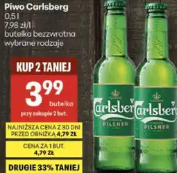 Delikatesy Centrum Piwo Carlsberg oferta
