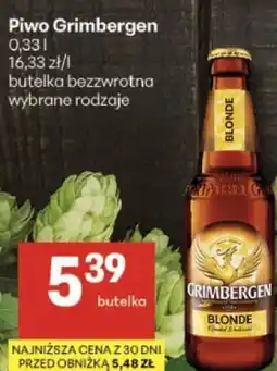 Delikatesy Centrum Piwo Grimbergen oferta
