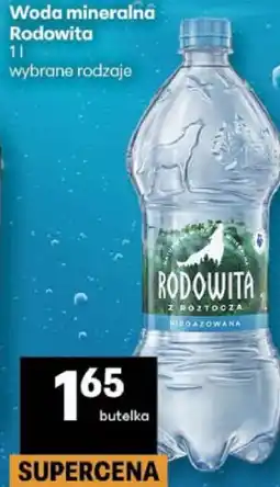 Delikatesy Centrum Woda mineralna Rodowita oferta