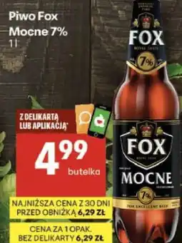 Delikatesy Centrum Piwo Fox Mocne 7% oferta