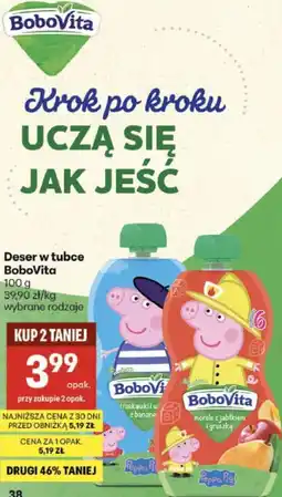 Delikatesy Centrum Deser w tubce BoboVita oferta