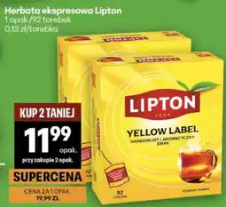 Delikatesy Centrum Herbata ekspresowa Lipton oferta