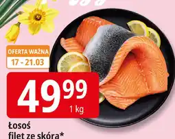 E.Leclerc Łosoś filet ze skórą oferta