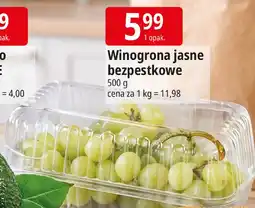 E.Leclerc Winogrona jasne bezpestkowe oferta