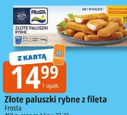 E.Leclerc Złote paluszki rybne z fileta Frosta oferta