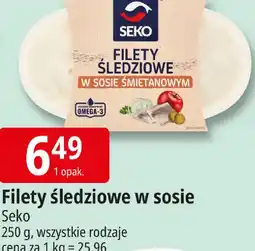 E.Leclerc Filety Ŗledziowe w sosie Seko oferta