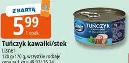 E.Leclerc Tuńczyk kawałki/stek Lisner oferta