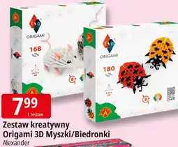 E.Leclerc Zestaw kreatywny Origami 3D Myszki/Biedronki Alexander oferta