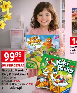 E.Leclerc Gra Lotti Karotti/ Kiky Ricky/Level 8 oferta