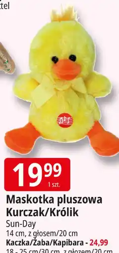 E.Leclerc Maskotka pluszowa Kurczak/Królik Sun-Day oferta