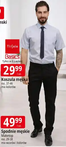 E.Leclerc Koszula męska Tissaia Basics oferta