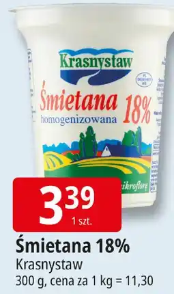 E.Leclerc řmietana 18% Krasnystaw oferta