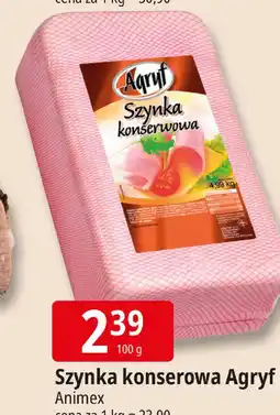E.Leclerc Szynka konserwowa Agryf oferta