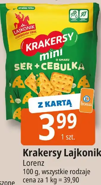 E.Leclerc Krakersy Lajkonik oferta