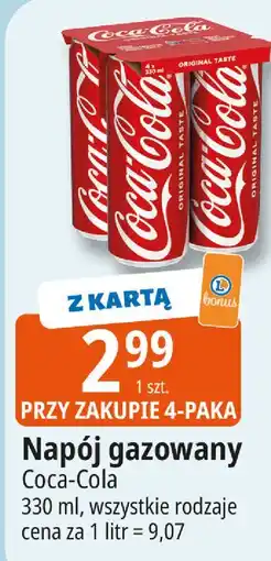 E.Leclerc Napój gazowany Coca-Cola oferta